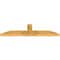 Ekena Millwork Portland Rough Sawn Timber Gable Bracket, Western Red Cedar, 72"W x 18"H x 4"D x 6"F, 6/12 Pitch GBW072X18X0406POR00RWR - alternate 4